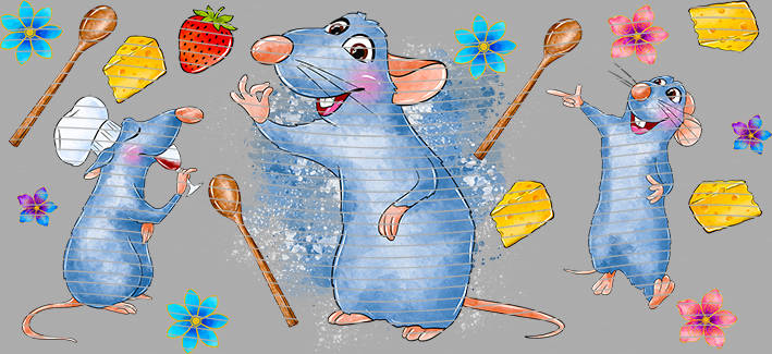 16oz Disney style-D-1010